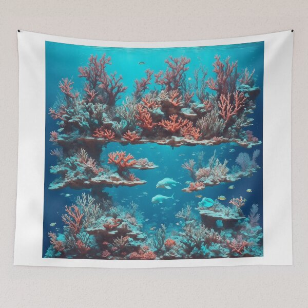 Item preview, Tranquil Depths: Discover the Serenity of an Underwater Paradise designed and sold by RedArtG09.