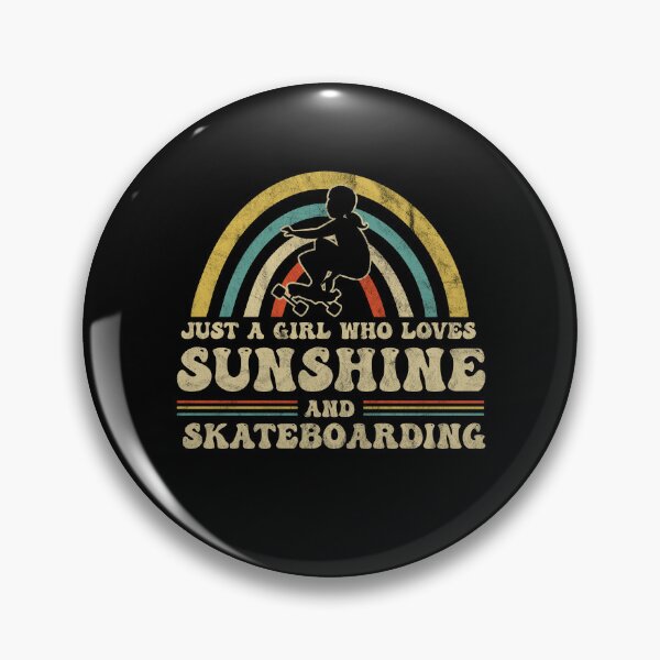 Item preview, Just A Girl Who Loves Sunshine Skater Skateboard designed and sold by Pubi.