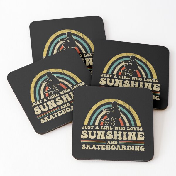 Item preview, Just A Girl Who Loves Sunshine Skater Skateboard designed and sold by Pubi.