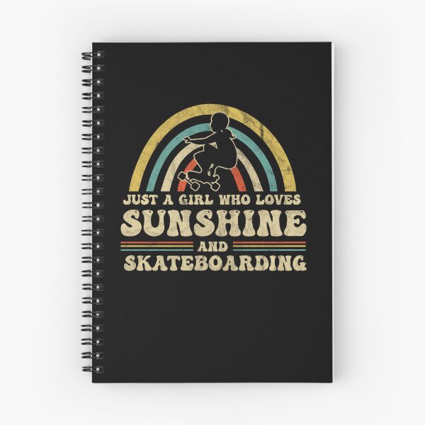 Item preview, Just A Girl Who Loves Sunshine Skater Skateboard designed and sold by Pubi.