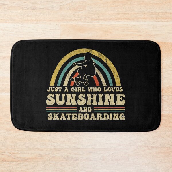 Item preview, Just A Girl Who Loves Sunshine Skater Skateboard designed and sold by Pubi.