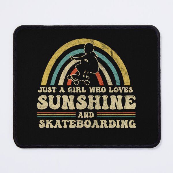 Item preview, Just A Girl Who Loves Sunshine Skater Skateboard designed and sold by Pubi.