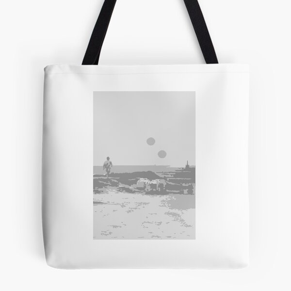 Item preview, Tatooine Minimaliste grey designed and sold by maryvorgane.