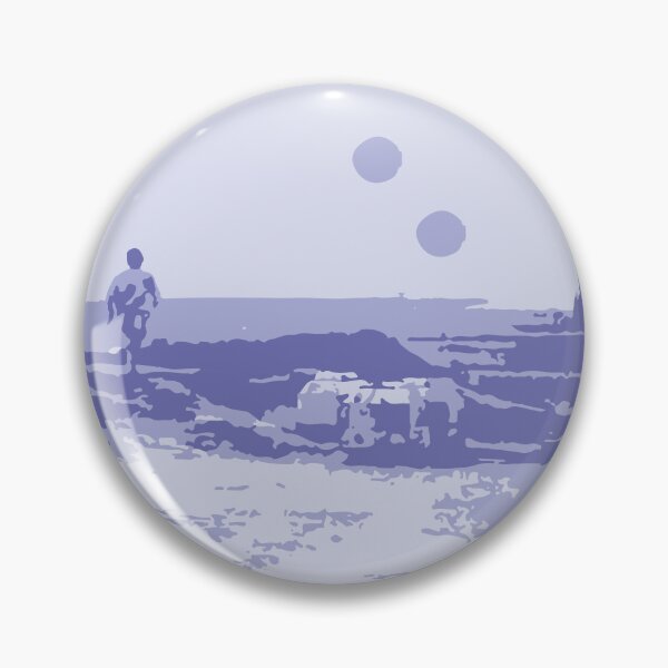 Item preview, Tatooine Minimaliste blue designed and sold by maryvorgane.
