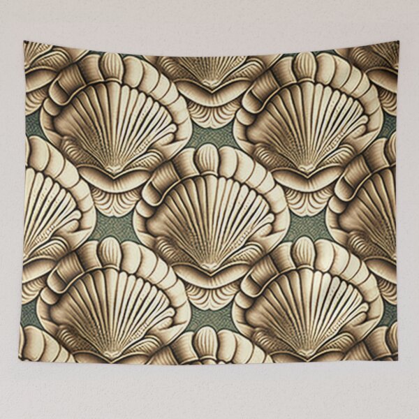 Item preview, Regal vintage seashells II designed and sold by hamptonstyle.