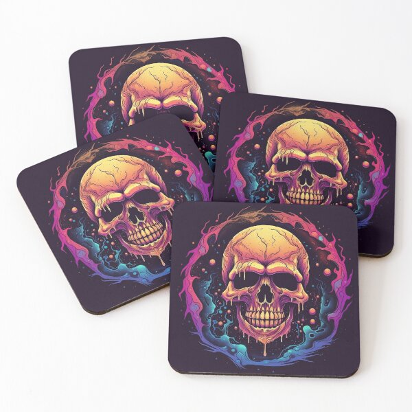 Item preview, Psychedelic Skull designed and sold by Spiralysis.