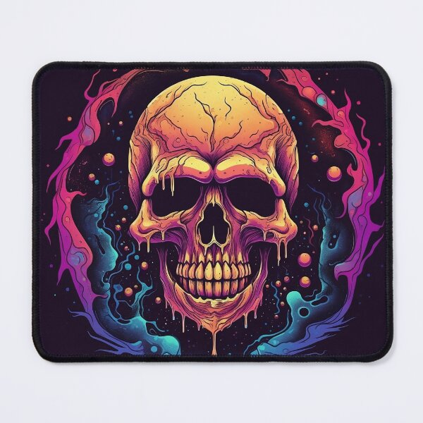 Item preview, Psychedelic Skull designed and sold by Spiralysis.