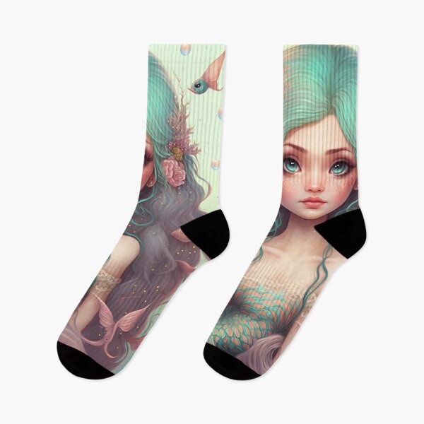 Item preview, Beautiful Mermaid designed and sold by Red Witch Art.