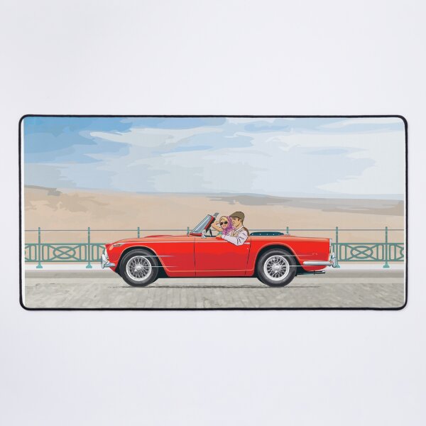 Item preview, Signal Red TR4a with wire wheels designed and sold by Bigs66.