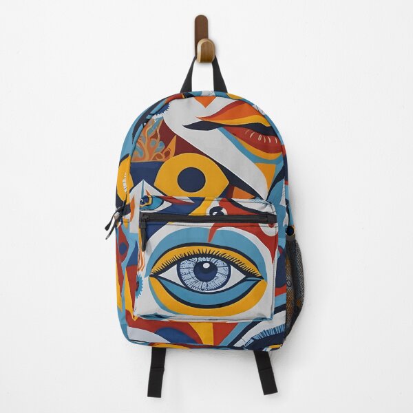 Item preview, Colorful abstract cubism Art, vibrant Plastic Art designed and sold by Dream-bubble.