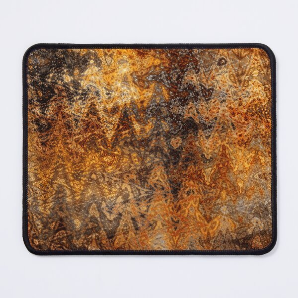 Item preview, Rich Mahogany and Gold Abstract Native Design designed and sold by Trevor Hirst.