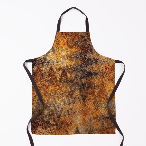 Item preview, Rich Mahogany and Gold Abstract Native Design designed and sold by Trevor Hirst.