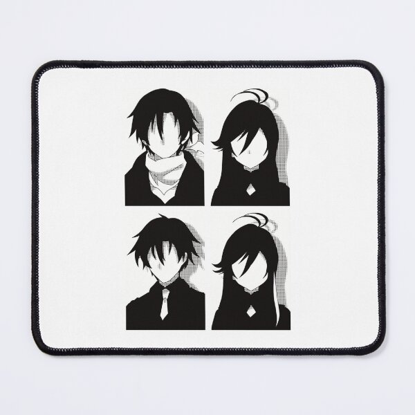 Item preview, 86 or Eighty six anime merchAll main character in black and white pop art minimalist designShi designed and sold by ENMEstylem.