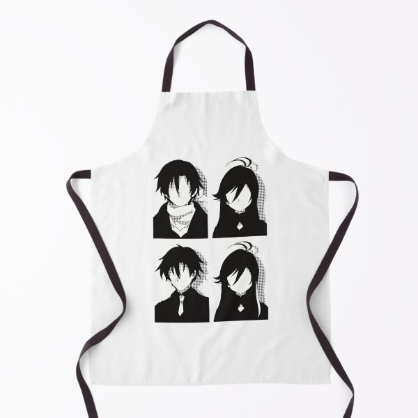 Item preview, 86 or Eighty six anime merchAll main character in black and white pop art minimalist designShi designed and sold by ENMEstylem.