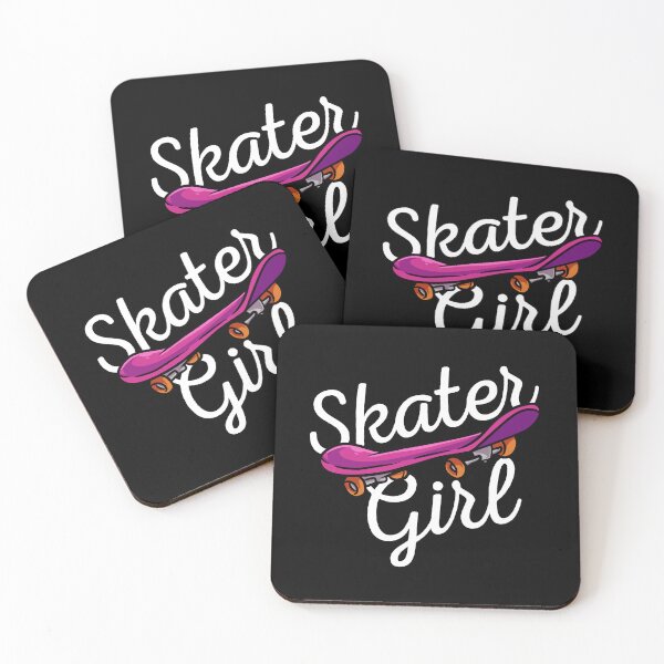 Item preview, Skater Girl Skater Skateboard Longboard Halfpipe designed and sold by Pubi.