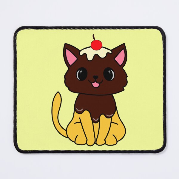Item preview, Kawaii Banana Split Cat designed and sold by SunMoonMilk.