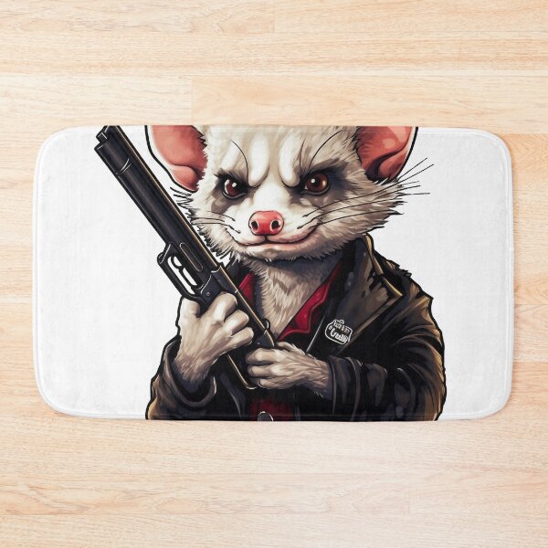 Item preview, Cute Galactical Ferret with Laser Blaster Gun designed and sold by NapNapSleeper.