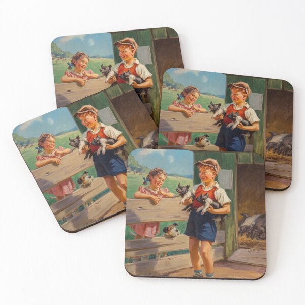 Item preview, Spring's Piglets (20th century) - Hy Hintermeister designed and sold by SALON DES ARTS.