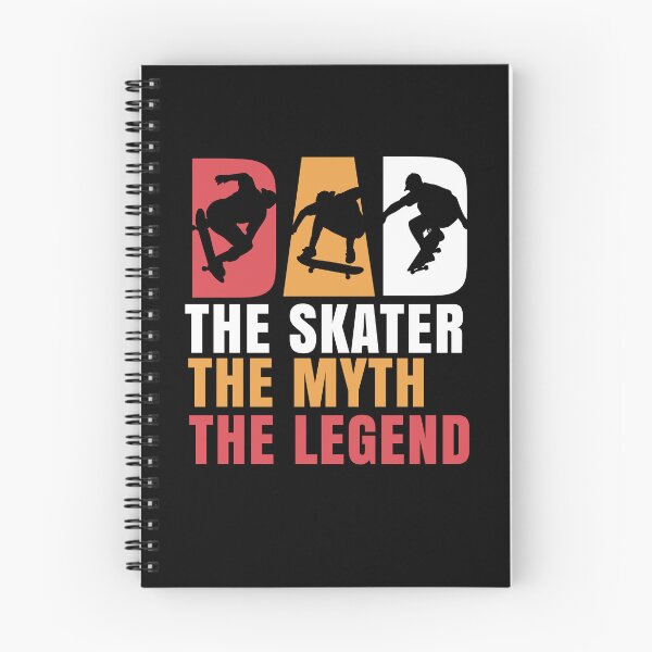 Item preview, Dad The Man The Myth The Legend Skater Skateboard designed and sold by Pubi.