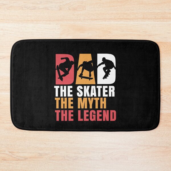 Item preview, Dad The Man The Myth The Legend Skater Skateboard designed and sold by Pubi.