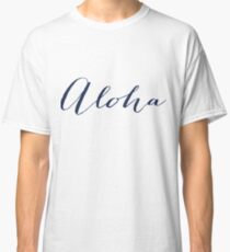 Scripted Aloha Classic T-Shirt