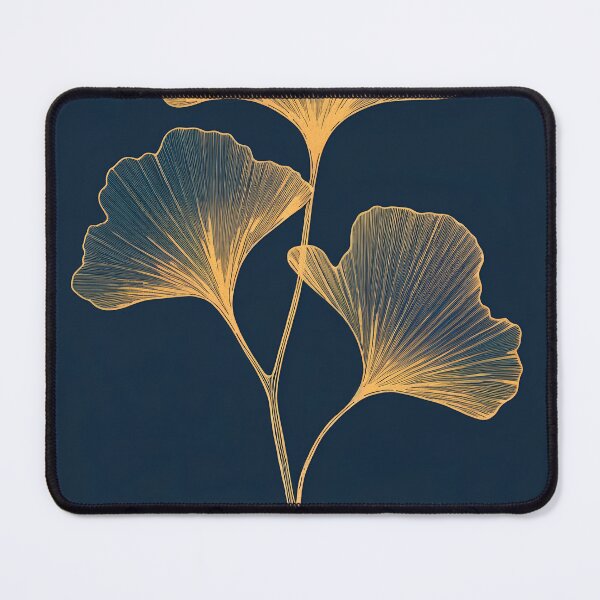 Item preview, Golden Ginkgo biloba designed and sold by Red Witch Art.