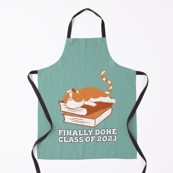 Item preview, Finally Done: Class of 2023 Cute Lazy Graduated Cat designed and sold by Winter--Flowers.