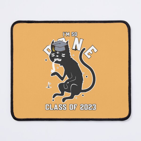 Item preview, I’m So Done: Class of 2023 Funny Tired Graduation Cat designed and sold by Winter--Flowers.