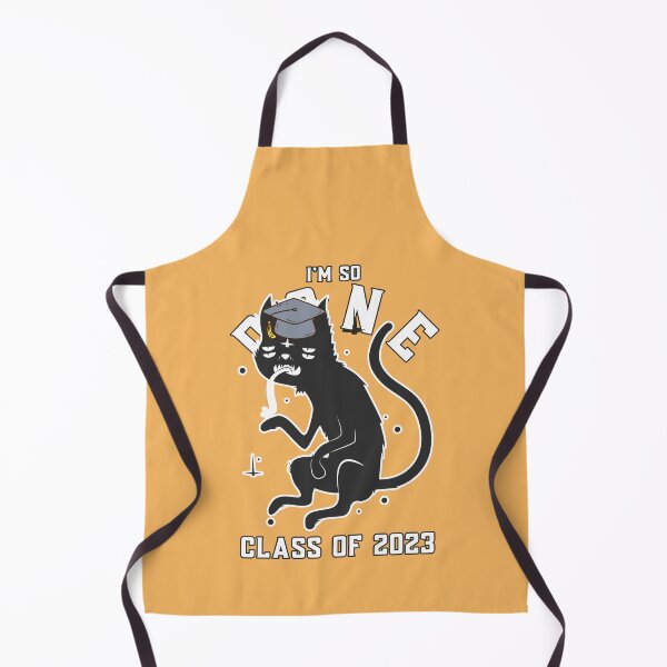 Item preview, I’m So Done: Class of 2023 Funny Tired Graduation Cat designed and sold by Winter--Flowers.