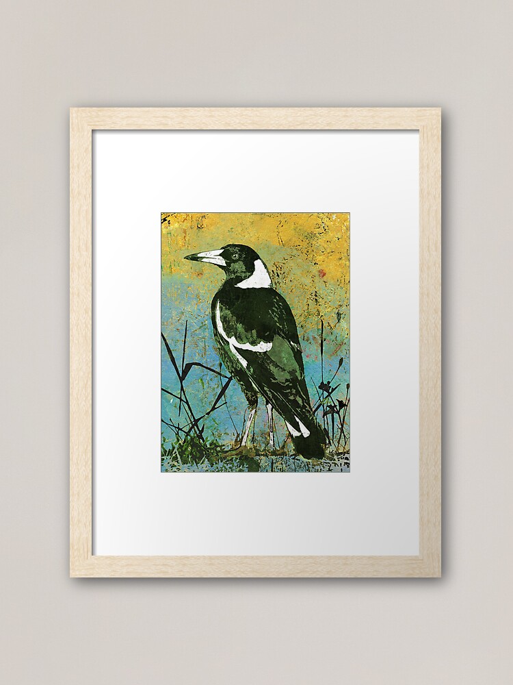 Thumbnail 1 of 7, Framed Art Print, Mr Magpie designed and sold by design9.