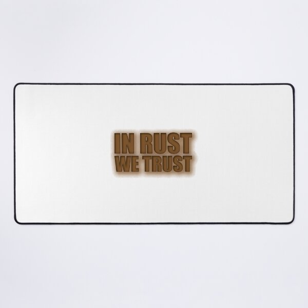Item preview, IN RUST WE TRUST designed and sold by OldClassicCar.