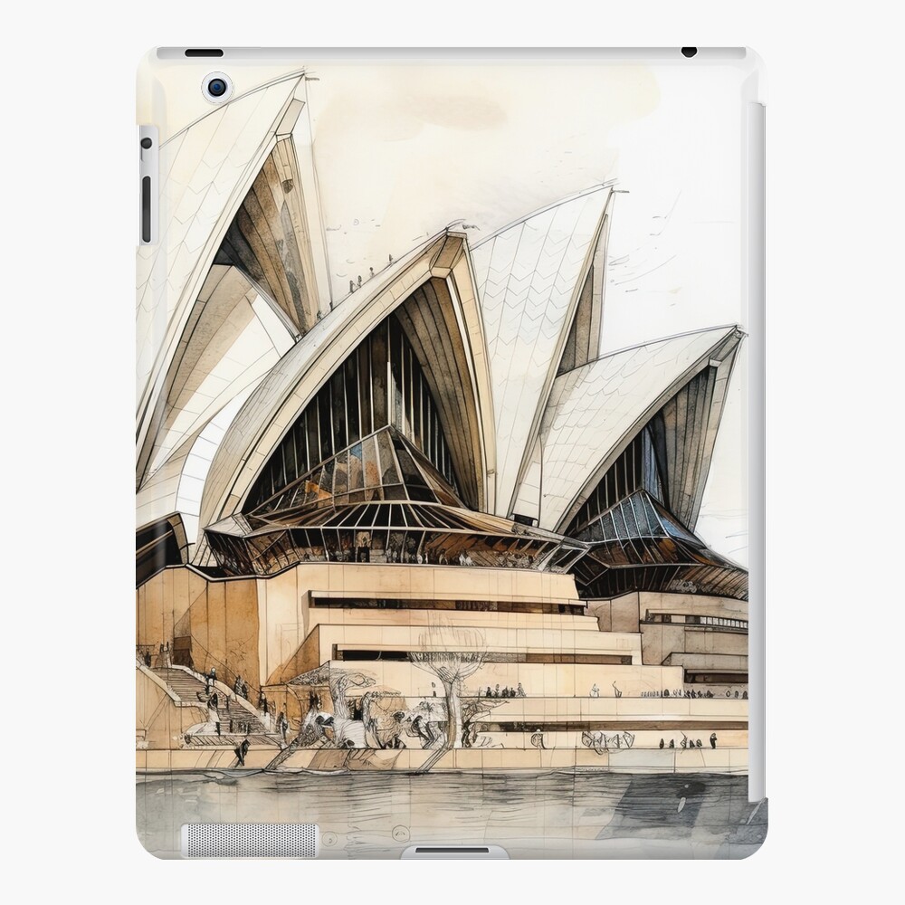 Sydney Opera House ~ Vinyl Sticker – Erlenmeyer Art