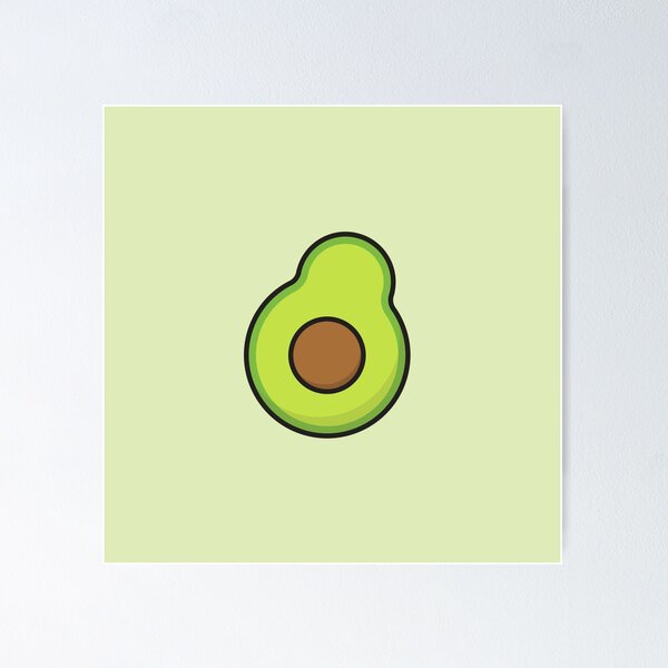 Item preview, Half Avocado Pattern designed and sold by ennbe.