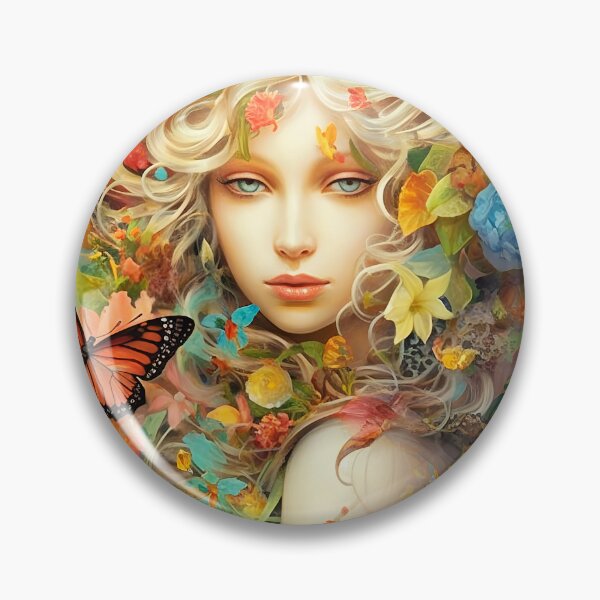 Item preview, Garden Fairy designed and sold by Red Witch Art.