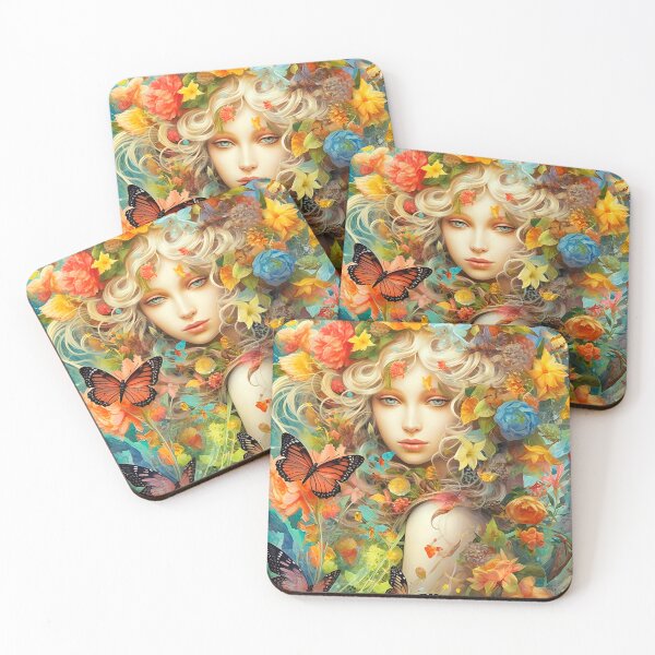 Item preview, Garden Fairy designed and sold by Red Witch Art.