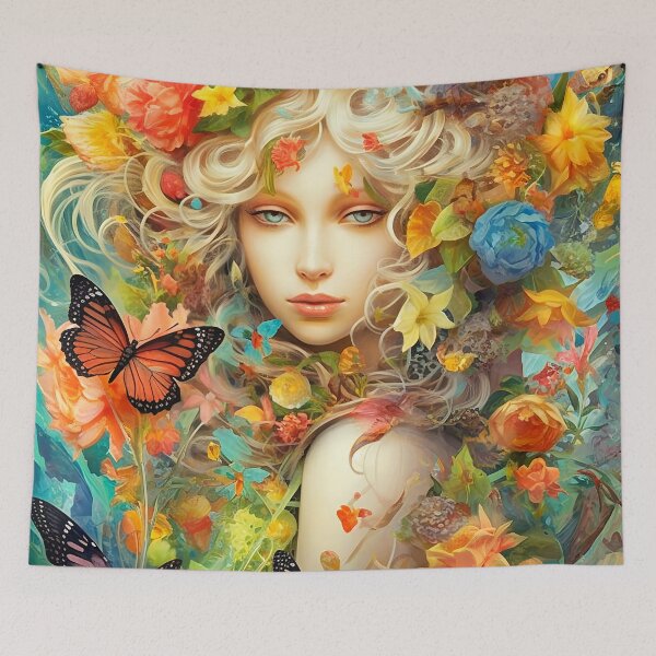 Item preview, Garden Fairy designed and sold by Red Witch Art.
