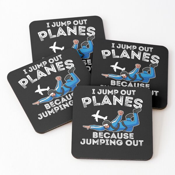 Item preview, I Jump Out Of Planes Skydiving Base Jumping designed and sold by Pubi.