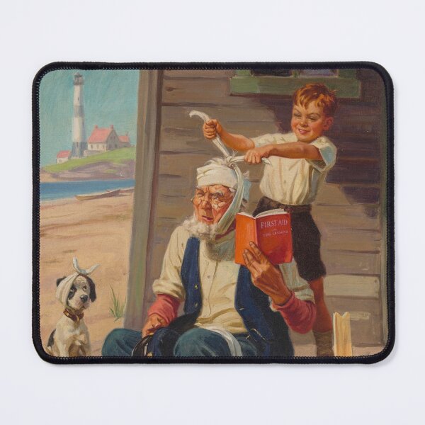 Item preview, First Aid (1944) - Hy Hintermeister designed and sold by SALON DES ARTS.