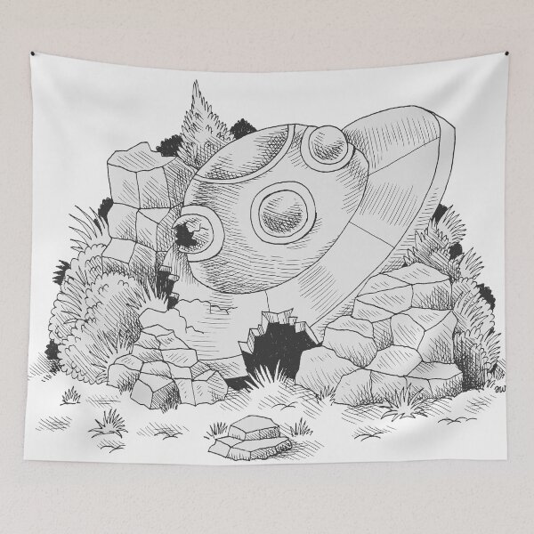 Item preview, Crashed Saucer designed and sold by Anthony Woodward.
