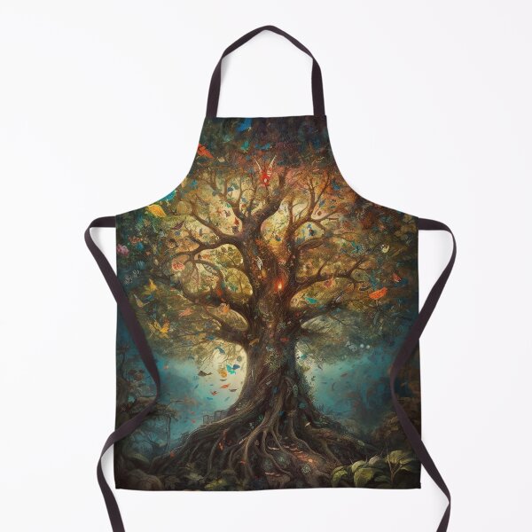 Item preview, Magical Old Tree - UHD Digital Art, Sam Spratt and Yuumei Inspired, Dreamlike Fantasy Creatures, High-Detail Illustration, Harmonious Color Schemes designed and sold by stateofhuman.