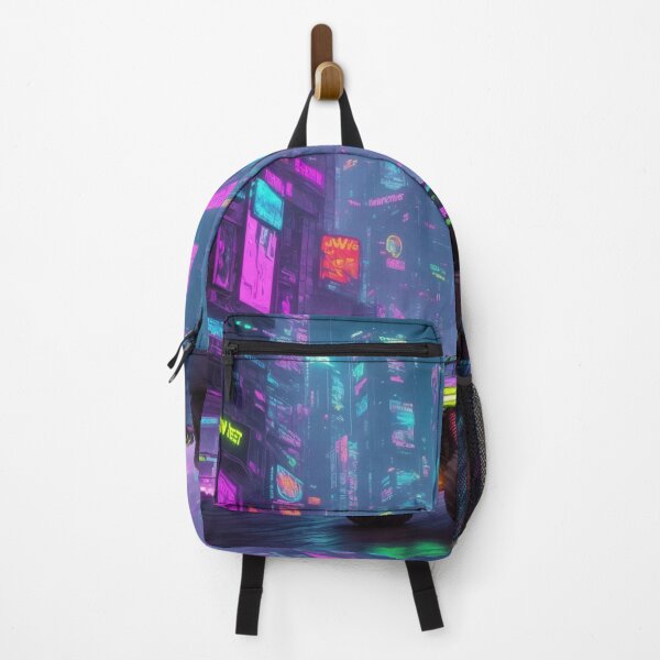 Item preview, Neon Rush: Feel the adrenaline as a high-speed monster truck races through a neon-lit cyberpunk world. designed and sold by RedArtG09.