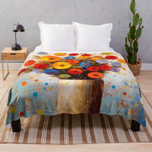 Item preview, Summer floral composition designed and sold by Red Witch Art.