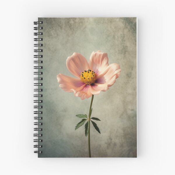 Item preview, Stunning Pink Cosmos Flower - Surrealistic Realism, Highly Textured Digital Art, Whimsical Portraits, UHD Image designed and sold by stateofhuman.