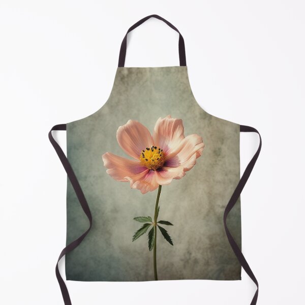 Item preview, Stunning Pink Cosmos Flower - Surrealistic Realism, Highly Textured Digital Art, Whimsical Portraits, UHD Image designed and sold by stateofhuman.