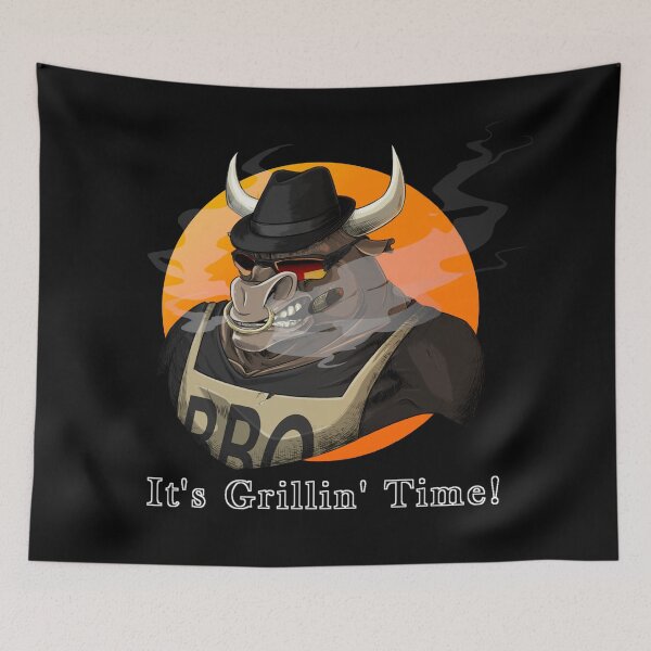 Item preview, Grillin' Time Summer BBQ dad gift idea designed and sold by BeachBumPics.