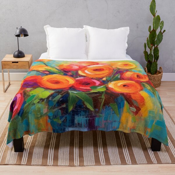 Item preview, Summer Floral Composition designed and sold by Red Witch Art.