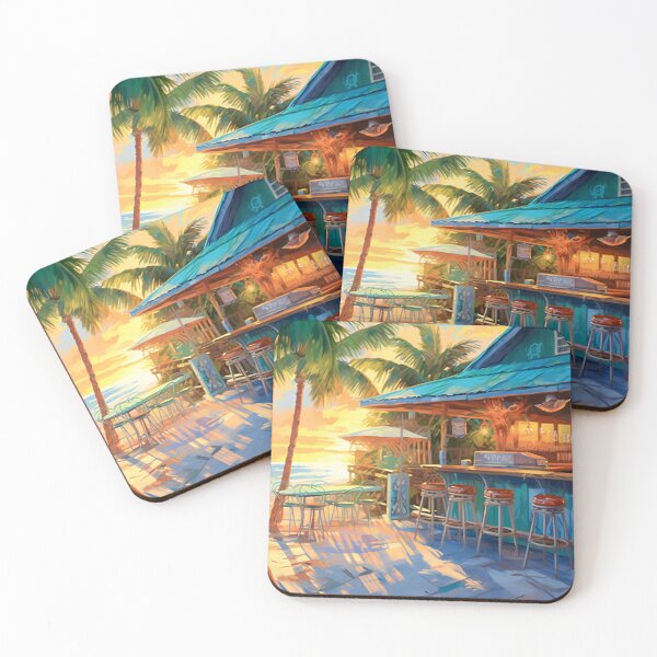 Item preview, Seaside Beach Bar in the Florida Keys designed and sold by Vacationist.