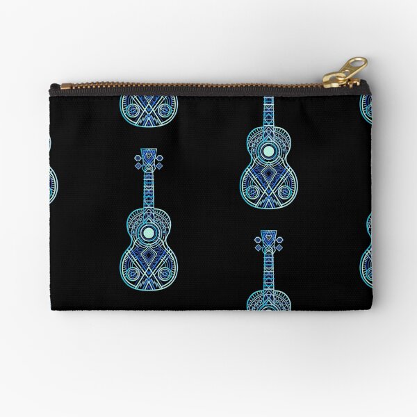 Item preview, NO TEXT 2023 String Theory 1: Bright Blues (recommended: print on dark) - 100 Days of Ukulele  designed and sold by NewUkeNewYork.