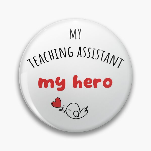 Item preview, My hero Teaching Assistant/Teacher's Assistant , Teaching Assistant/Teacher's Assistant gift, Appreciation Gift, Thank you gift designed and sold by MAKEtoFIT.