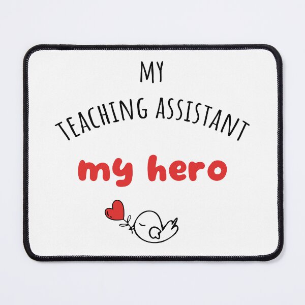 Item preview, My hero Teaching Assistant/Teacher's Assistant , Teaching Assistant/Teacher's Assistant gift, Appreciation Gift, Thank you gift designed and sold by MAKEtoFIT.